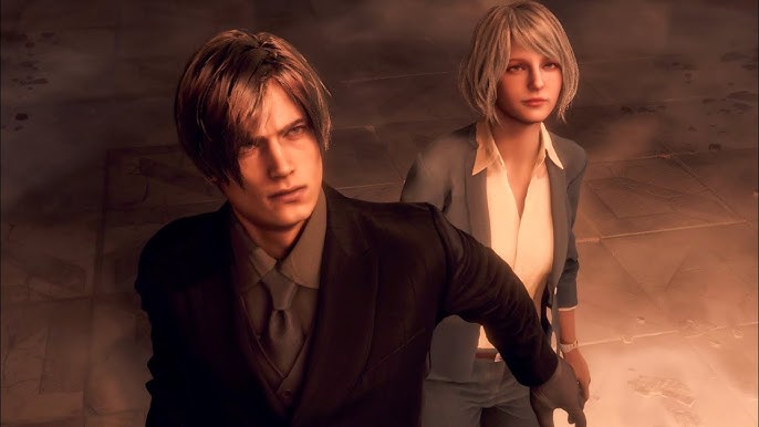 Leon & Ashley (Resident Evil 4 Remake) by aiiibooo