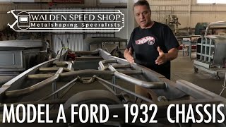 Walden Speed Shop - Traditional Step Boxed Model “A” / 1932 Ford Chassis