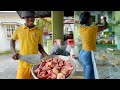 Country Food Prep Oxtail &amp; Roti | Jamaican Street Food Tour