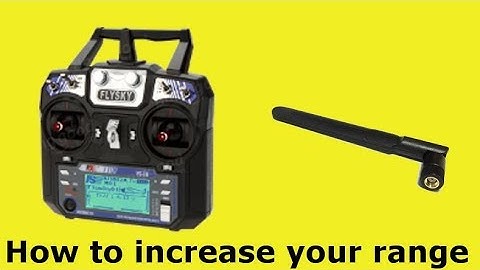 How to Mod Flysky I6 with 8DB Antenna For longer range RC - MarcFPV