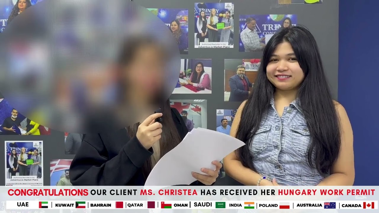 Hungary Work Permit Success Story | Client Review & Experience | Trenity Consultants