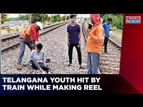 Telangana Teenage Boy Gets Hit By Train While Making Reels, Suffers Several Injuries | Latest News