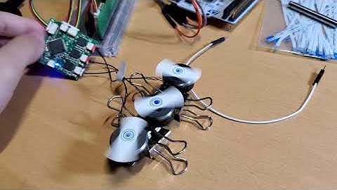 Tiny brushless motor driver demo1