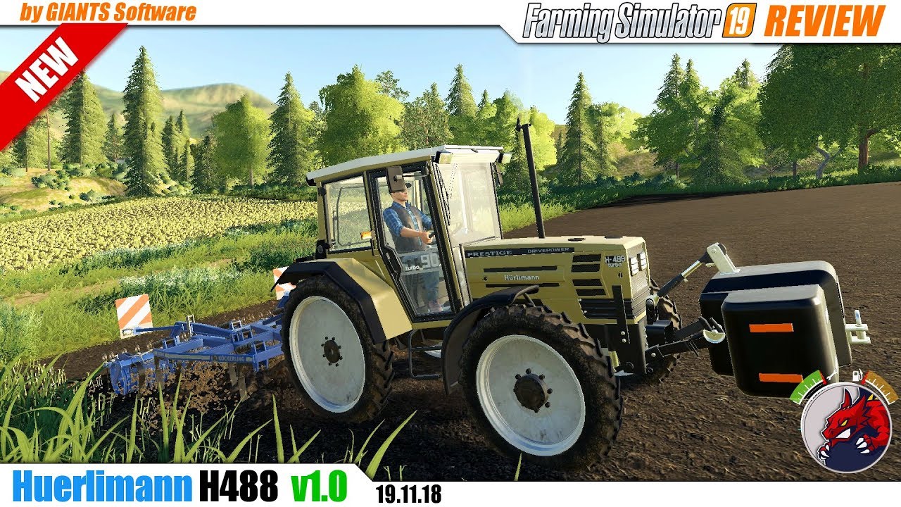 Farming Simulator 19 | "Huerlimann H488" v1.0 - review