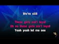 Loyal - Chris Brown & Lil Wayne & French Montana (KARAOKE)