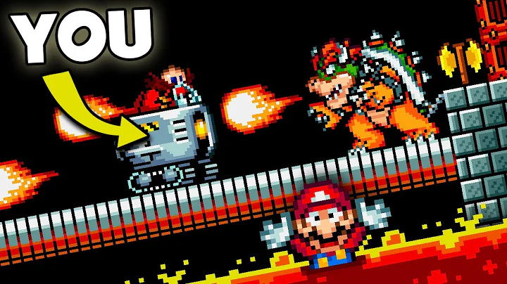 Super Mario Bros., but you are Dr. Robotnik?!