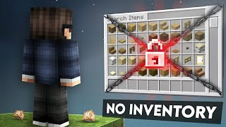 CAN YOU BEAT MINECRAFT IN CREATIVE WITHOUT USING THE INVENTORY ?