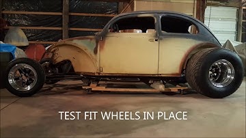 1956 VW Oval Bug Chopped Blown V8 Project Part 5