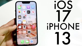 iOS 17 On iPhone 13 (Review)