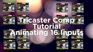 Tricaster - Comp Tutorial for 16 Inputs