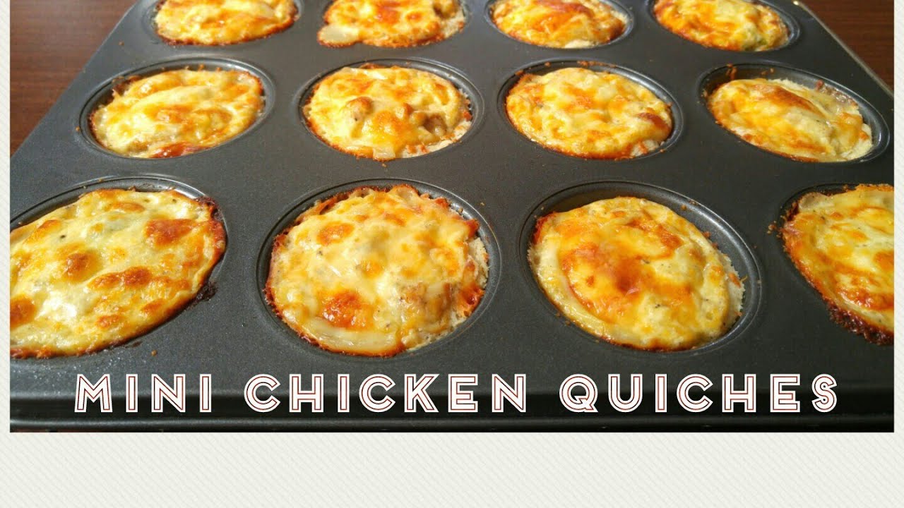 Mini Chicken Quiches Back To School Kids Lunch Box By Mind Blowing Cooking Youtube
