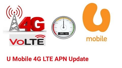 2021 Best U mobile 4G APN Settings For Android phone