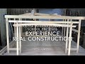 Experience real construction with a model. Japanese Ver.宮大工が職人技で教える初心者のための模型を使って建築施工を疑似体験