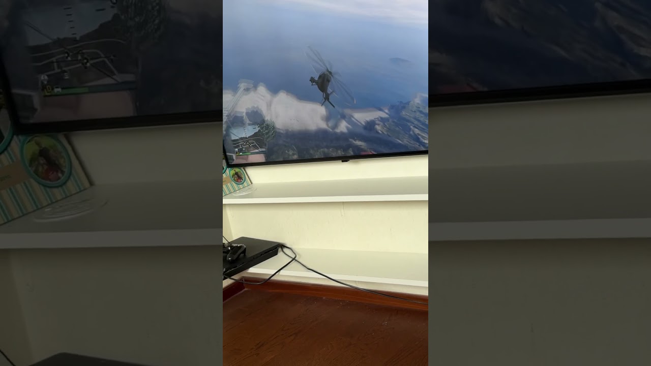 Gærning i en rosa helikopter