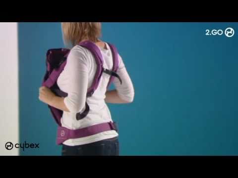 Рюкзак-кенгуру Cybex 2.GO - YouTube Рюкзак-кенгуру Cybex 2.GO - YouTube