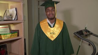 Teen battling homelessness defeats odds and becomes high school valedictorian