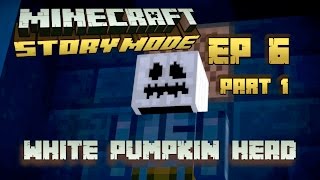 WHITE PUMPKIN HEAD KILLER | A PORTAL TO MYSTERY PART 1 MINECRAFT STORY MODE | KID GAMING WALKTHROUGH