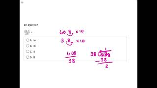 Test-Level Math Practice 4 Solutions