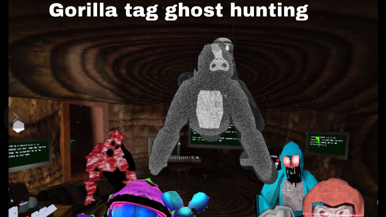 Gorilla tag ghost hunting (THIS WAS HORRIFYING TO MAKE)