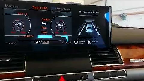 Audi A8 D3 4E 2002-2010 Carplay Android auto touchscreen upgrade retrofit