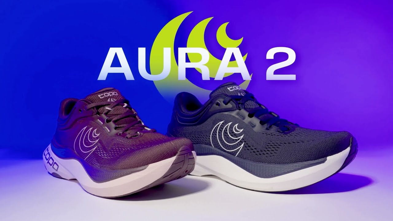 Preview of Topo Athletic Aura 2 Road-Running Shoes - Men's Video