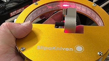 The Nicest Knife Laser Goniometer I have ever seen from SlipaKniven.com