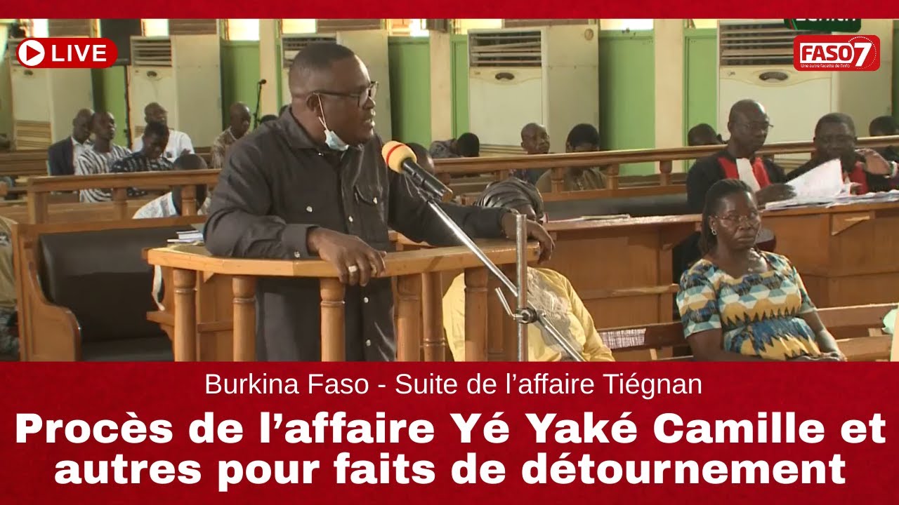 Burkina Faso : Procès Yé Yaké Camille; Laure Zongo/Hien et autres (Suite de l’affaire Tiégnan)