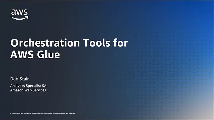 Orchestration for AWS Glue | Amazon Web Services