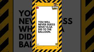 Dad Jokes You will never guess what Elsa did to the balloon #comedy #funny #dadjokes