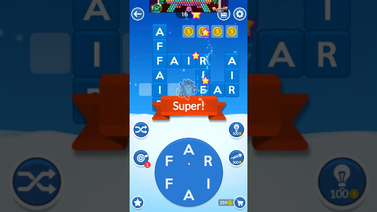 Word Toons level 198