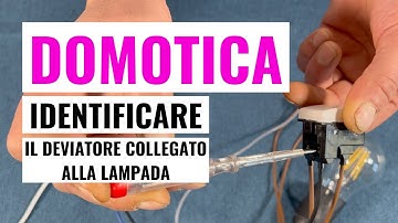 Riconoscere il deviatore collegato alla lampada per installare Shelly
