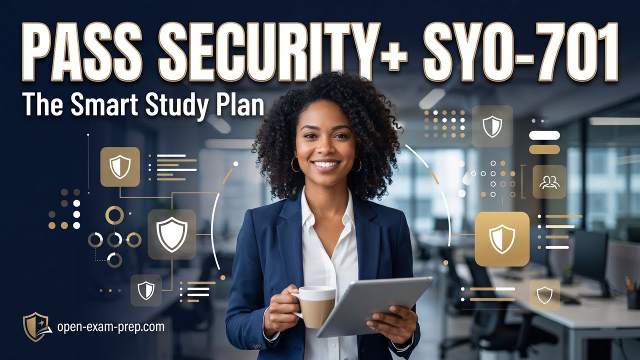 How to Pass the Security+ SY0-701 Exam (The Smart Study Plan for 2026 ...