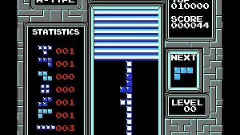 [TAS] [obsolete] Tetris (NES) - Fastest Gameover in 9.44