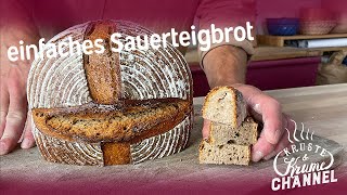 Sauerteigbrot Selber Backen Brot Backen Mit Selbstgemachtem Sauerteig