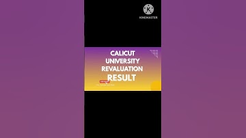 calicut university Second semester Revaluation result #short #revaluation #exam #results #srworld
