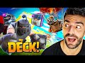 NOVO DECK DE MEGA CAVALEIRO COM BALÃO NO CLASH ROYALE!