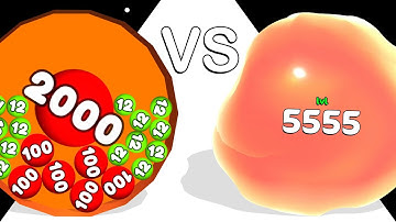 Jelly Raid VS Digs and Balls: MAX LEVEL ❌ ASMR Gameplay, Level Up Numbers!