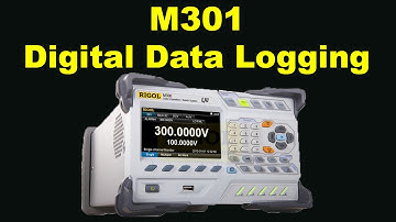M301 easy Digital Ctrl & Data Logging with RIGOL
