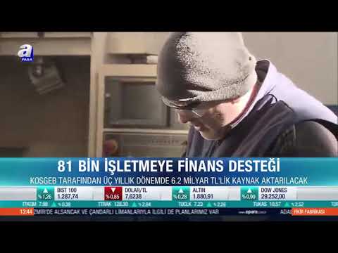 81 Bin İşletmeye Finans Desteği