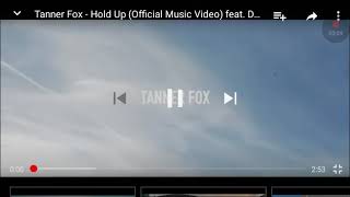 I was watching the new Tanner Fox song and seen something weird
