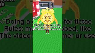 Giveaway! Rules once again must be subbed like the video and Commer ur username