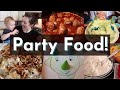 Party Food | Easy Appetizers | Meatballs | Grape Salad