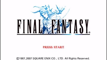 Final Fantasy 1 PSP Walkthrough Full Game No Commentary