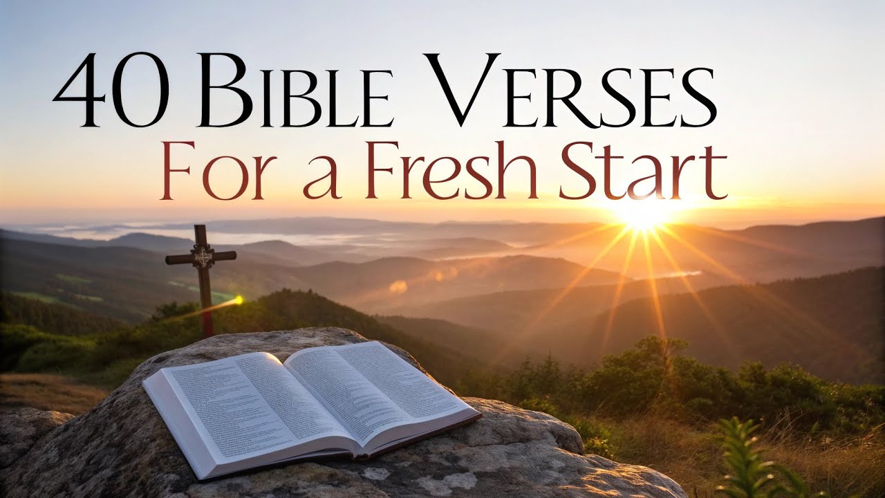 40 POWERFUL BIBLE VERSES ABOUT NEW BEGINNINGS TO INSPIRE A FRESH START ...