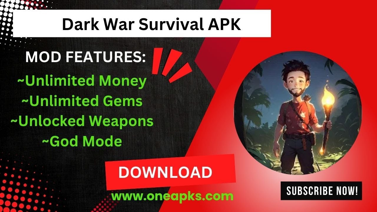 Dark War Survival Mod APK 1.250.587 Unlimited Money and Gems - YouTube