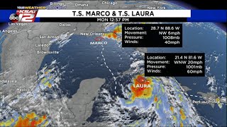 Midday Tropical Update: August 24, 2020