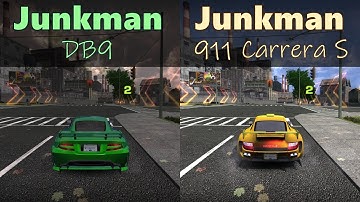 DB9 VS 911 Carrera S Junkman Performance NFS MW Drag Race