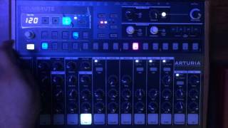 Polyrhythmic Sequencing - Arturia Drumbrute (Longer Demo)