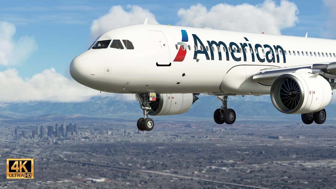 Flight Simulator 2020 | 4K Max Realism *Full Flight SFO-LAX*