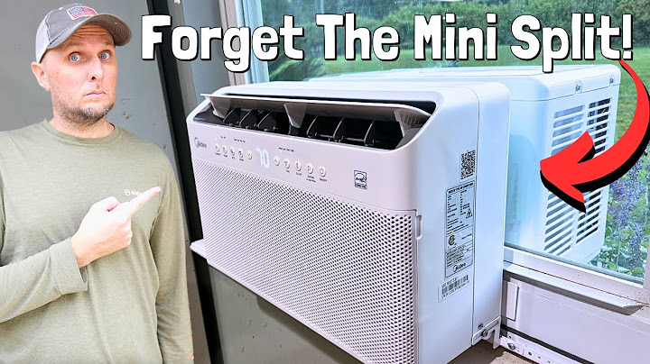 The COLDEST And QUIETEST AC Unit Ever Made!  Still Use Your Window!